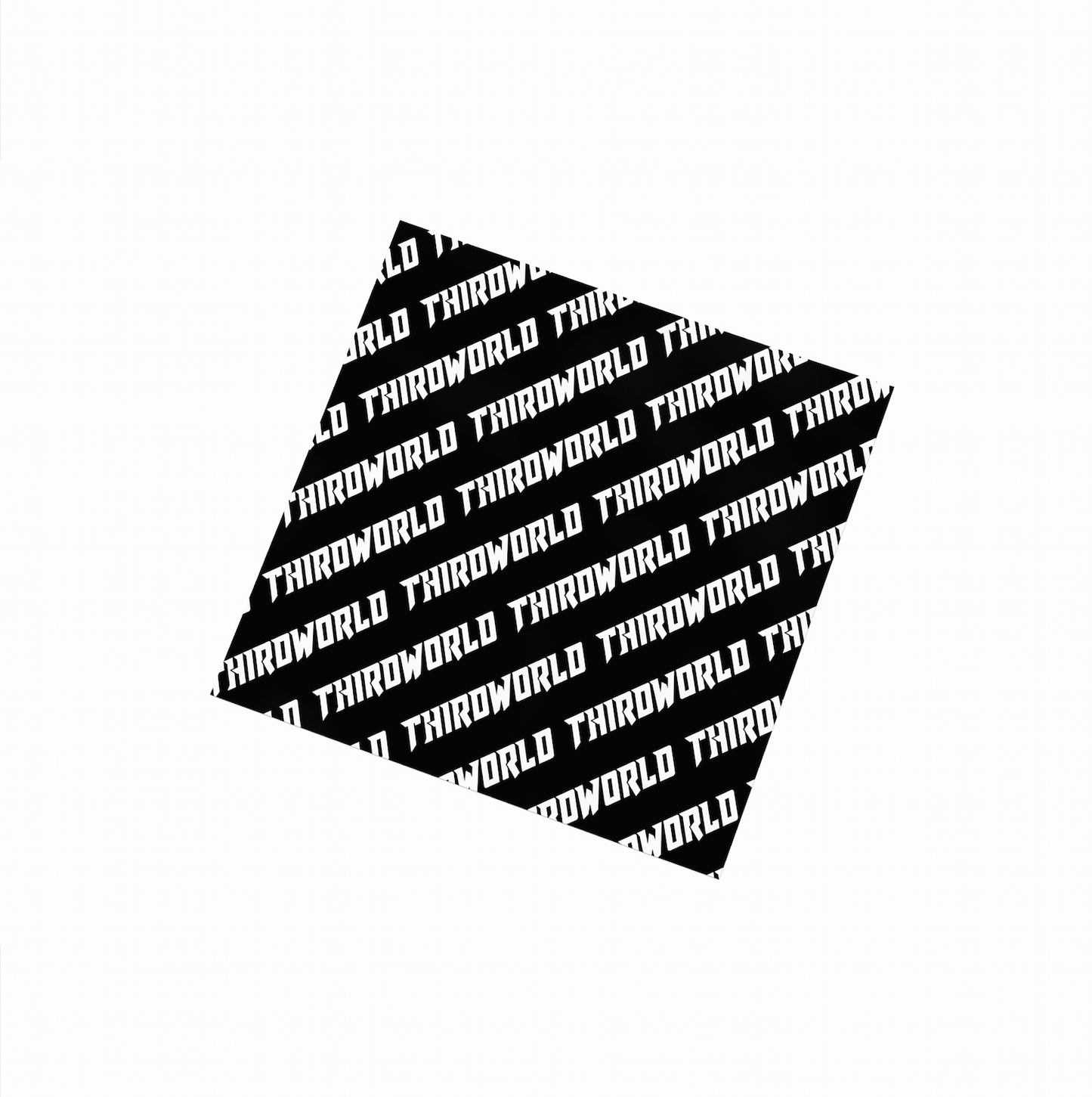 Thirdworld Box Sticker - Black